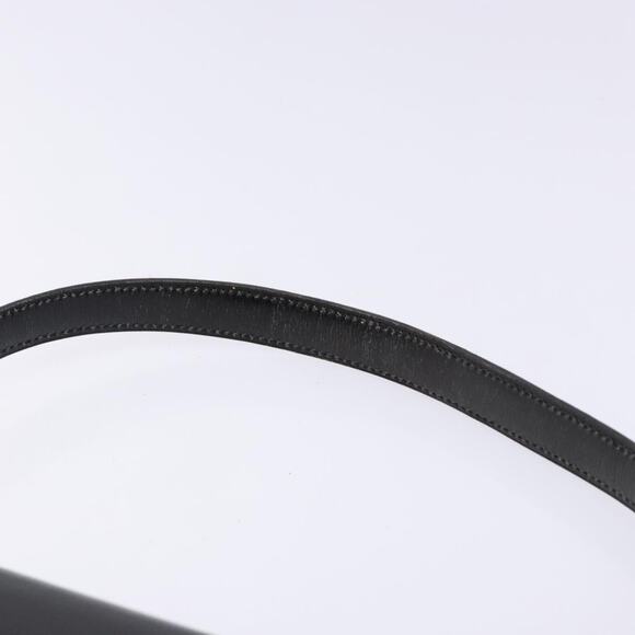 DIOR Shoulder Bag Leather Black Gold - Picture 8 of 13